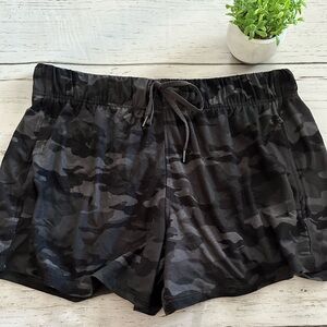 Black Camo Shorts
